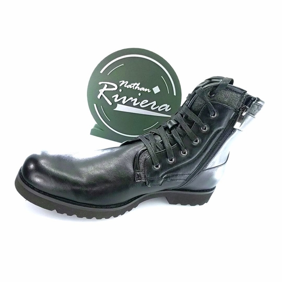 SUPPLY LAB Saul Lace-Up Combat Boot - Picture 2 of 8